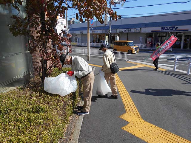 一斉清掃ボランティア